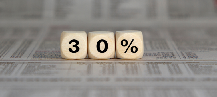 De 30%-regeling en de verlaagde inkomensnorm voor 30-minners
